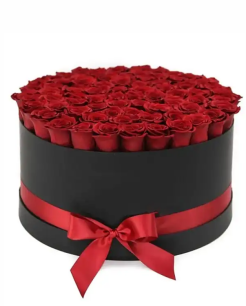 Kutuda 101 adet gül